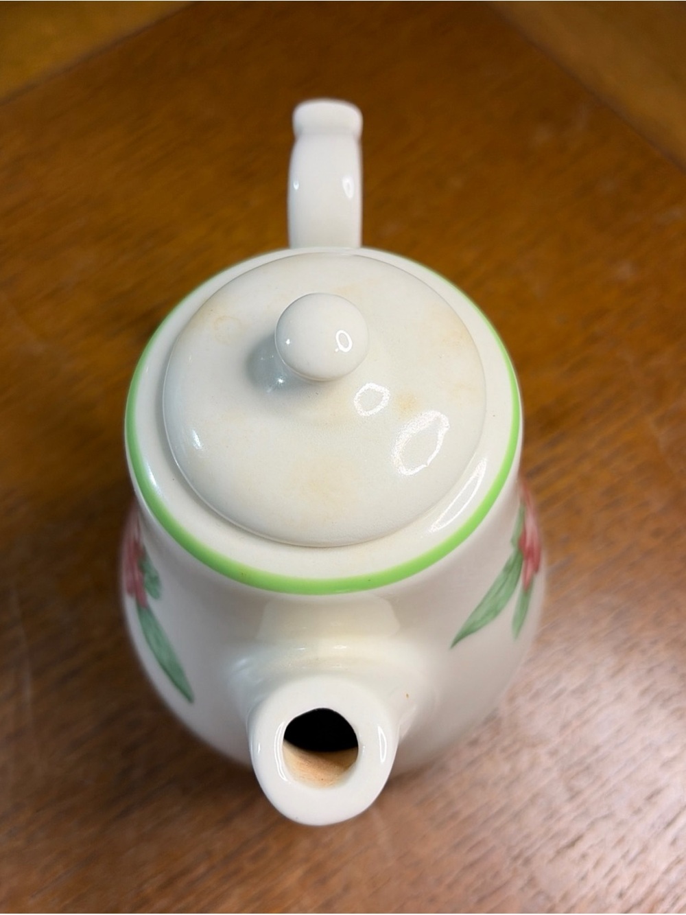 GREENBRIER RESORT HOTEL C&O RAILROAD DOROTHY DRAPER CHINA TEA POT HLC - Picture 5 of 10